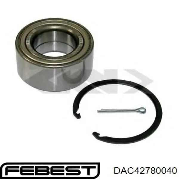 DAC42780040 Febest Подшипник ступицы передней