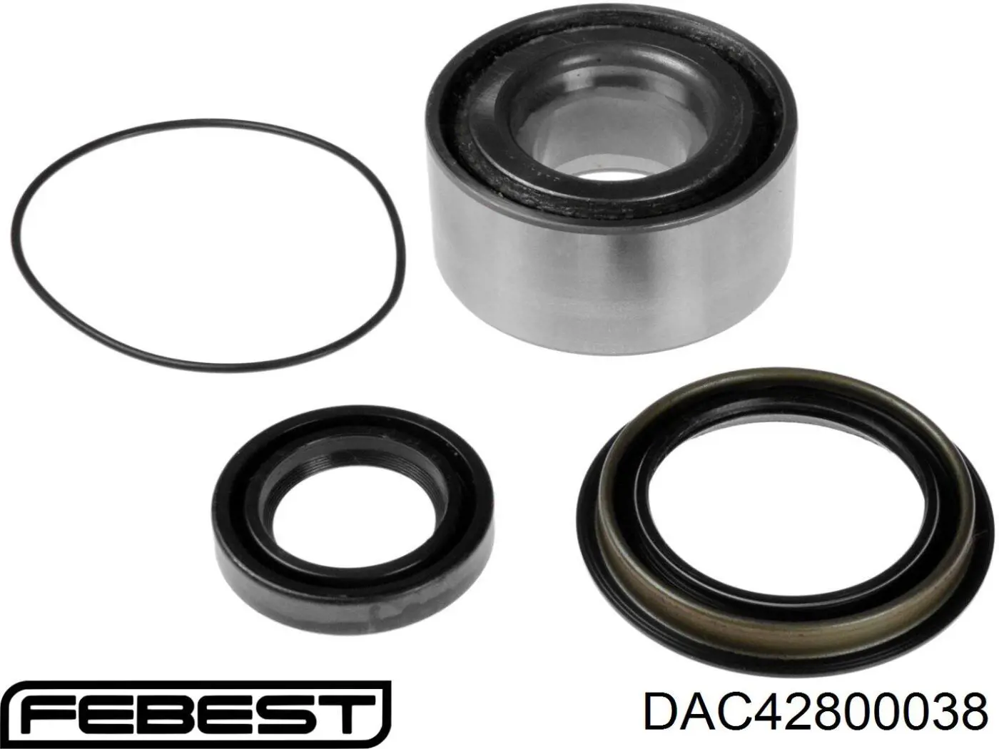 Подшипник задней ступицы DAC42800038 Febest