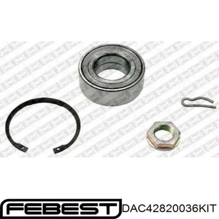 Купить DAC42820036KIT Febest Подшипник передней ступицы