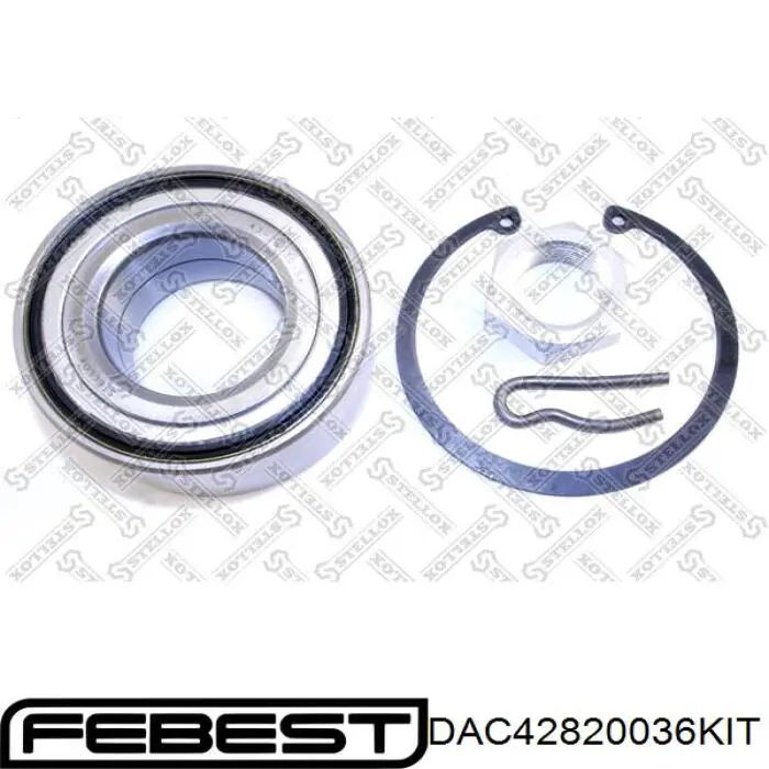 Подшипник ступицы DAC42820036KIT Febest