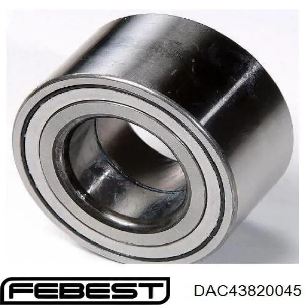 Ступичный подшипник передний Febest DAC43820045