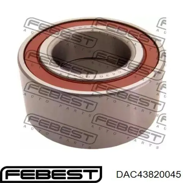 Подшипник ступицы DAC43820045 Febest