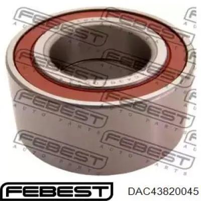 Комплект подшипника ступицы колеса Febest DAC43820045 цена, от 19.27 USD