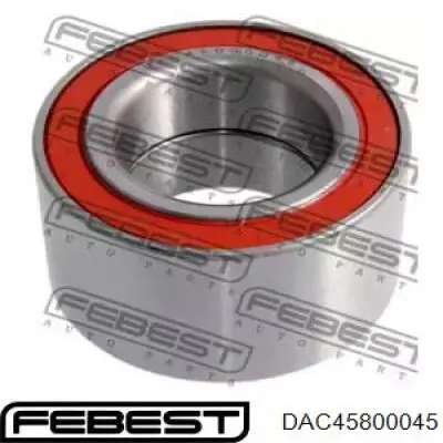 Ступичный подшипник передний Febest DAC45800045