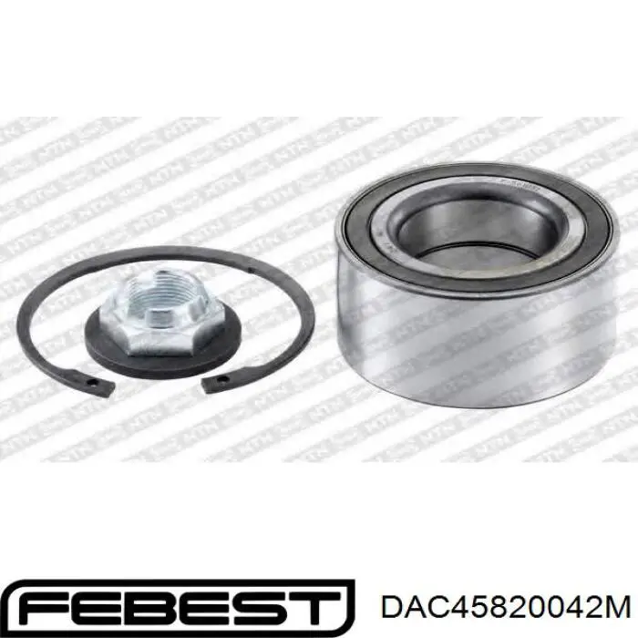 Купить DAC45820042M Febest Подшипник передней ступицы