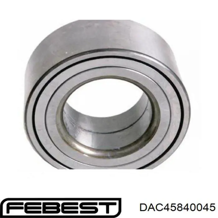 Комплект подшипника ступицы колеса Febest DAC45840045 цена, от 20.45 USD