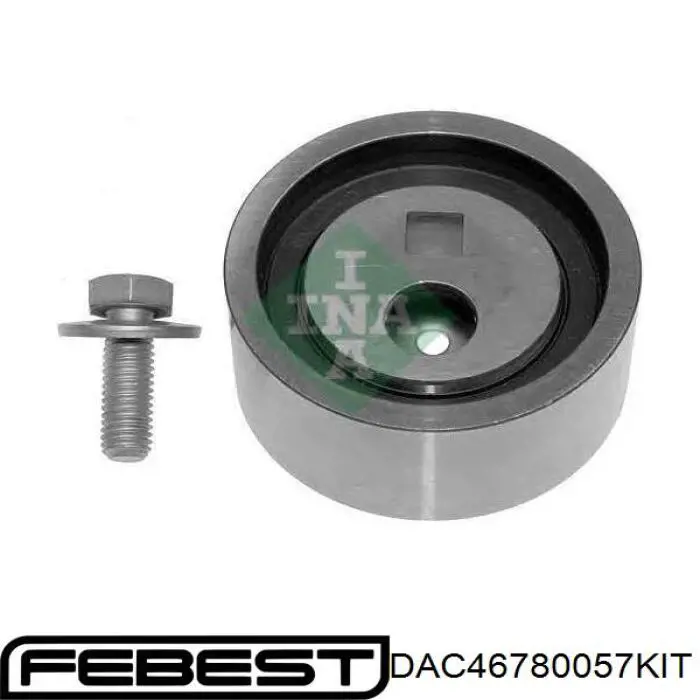 Подшипник задней ступицы DAC46780057KIT Febest