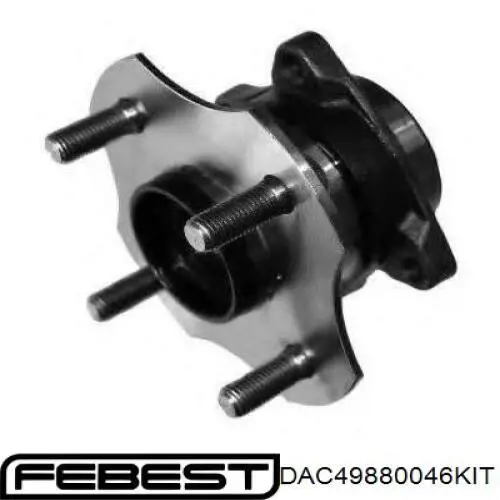 Подшипник ступицы DAC49880046KIT Febest