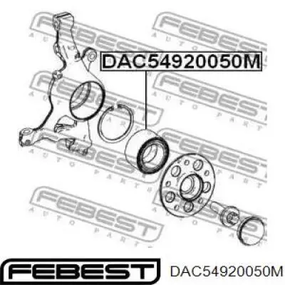 KWD1295 Dayco Подшипник ступицы передней