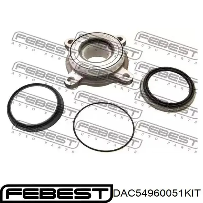 Купить DAC54960051KIT Febest Подшипник передней ступицы