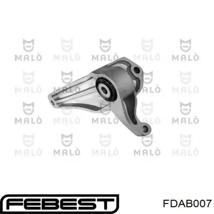 Сайлентблок кронштейна задней подушки двигателя FDAB007 Febest