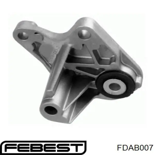 Сайлентблок кронштейна задней подушки двигателя Febest FDAB007