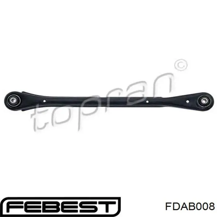 Сайлентблок поперечной тяги задней подвески Febest FDAB008