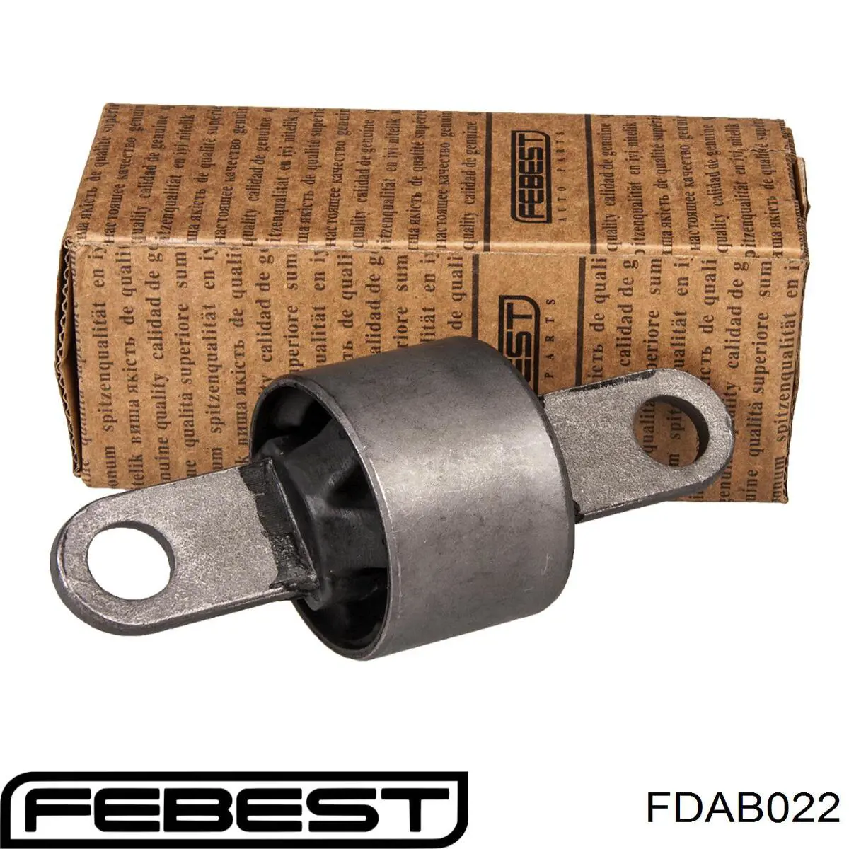 FDAB-022 Febest сайлентблок заднего продольного рычага передний