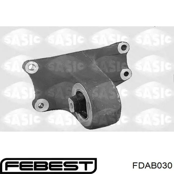 Сайлентблок цапфы задней FDAB030 Febest