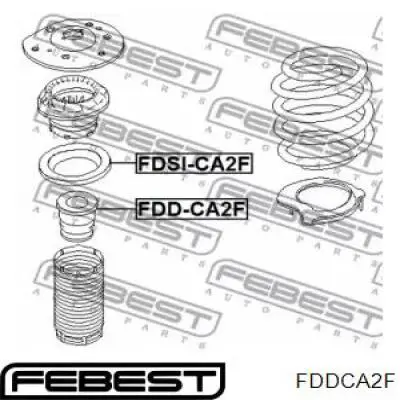 Буфер (отбойник) амортизатора переднего + пыльник FDDCA2F Febest