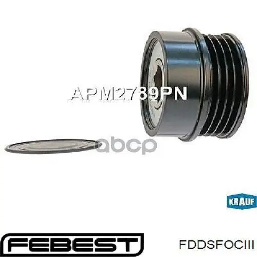 Шкив коленвала FDDSFOCIII Febest