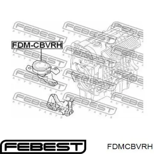Купить 30636960 Volvo Правая опора двигателя