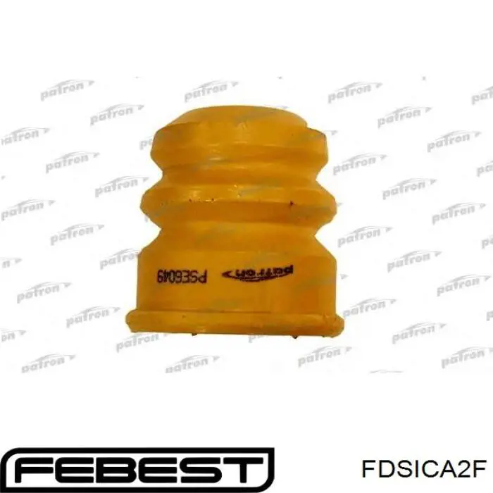 Проставка (резиновое кольцо) пружины передней, нижняя Febest FDSICA2F