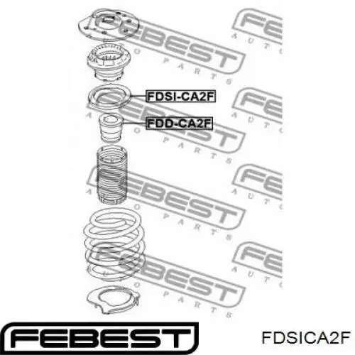 Купить FDSICA2F Febest Проставка передней нижней пружины
