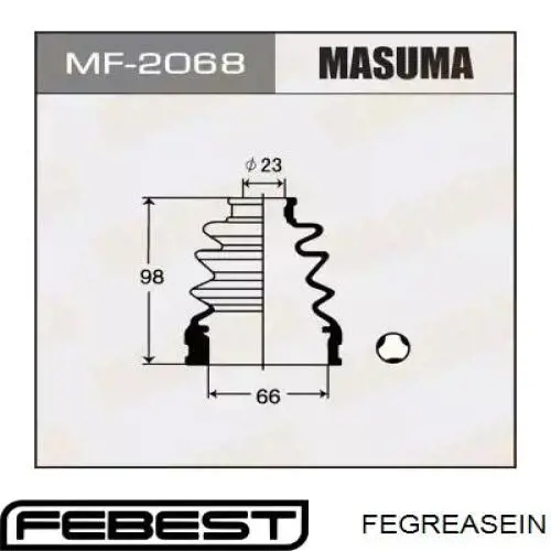 Смазка для экстремально высокого давления Febest FEGREASEIN