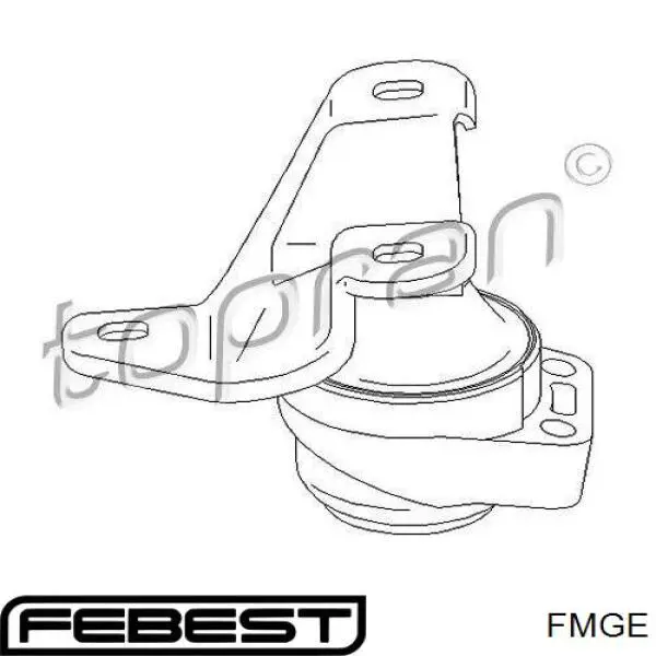 Soporte de motor derecho FMGE Febest