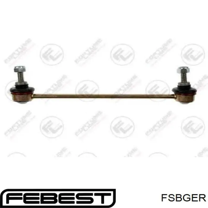 Резинка заднего стабилизатора Febest FSBGER цена, от 2.71 USD