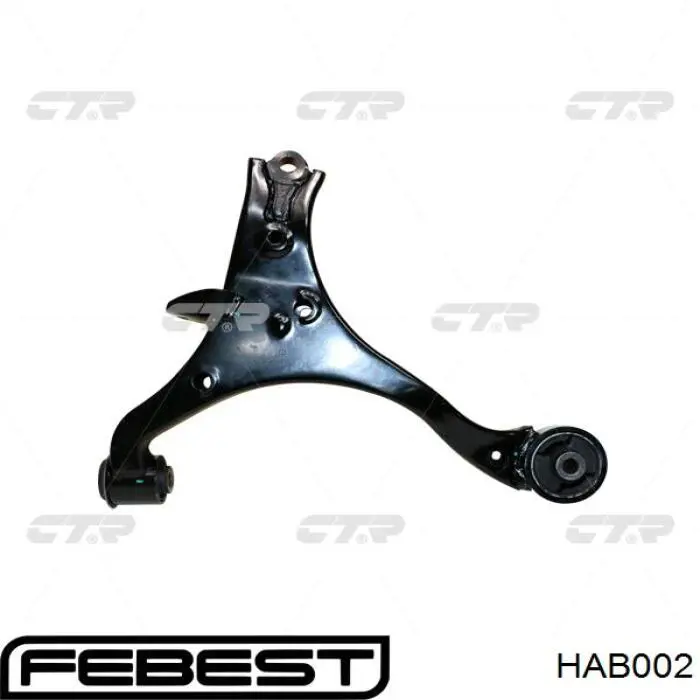 HAB002 Febest Сайлентблок нижнего переднего рычага