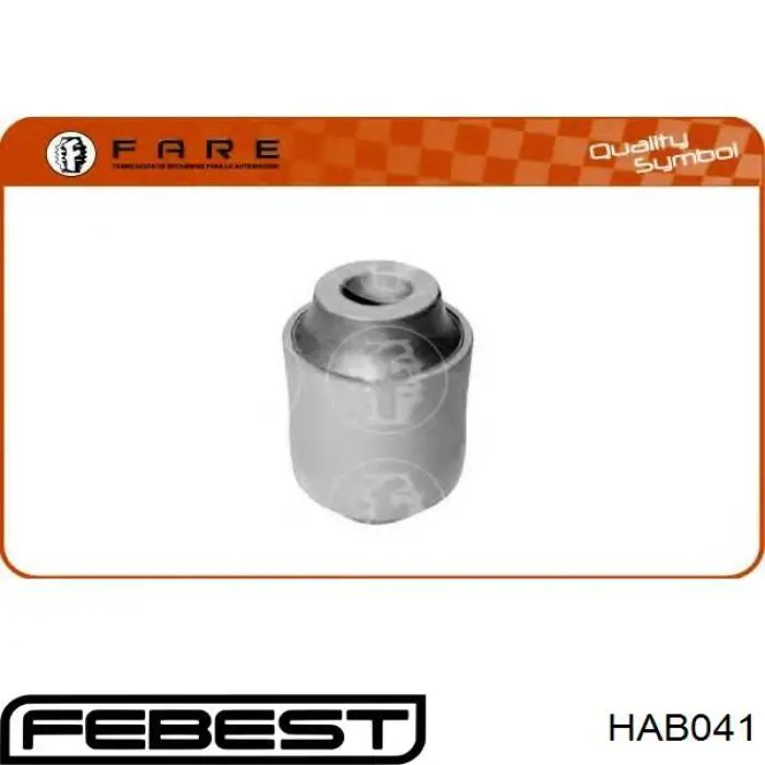 HAB041 Febest Сайлентблок задней тяги
