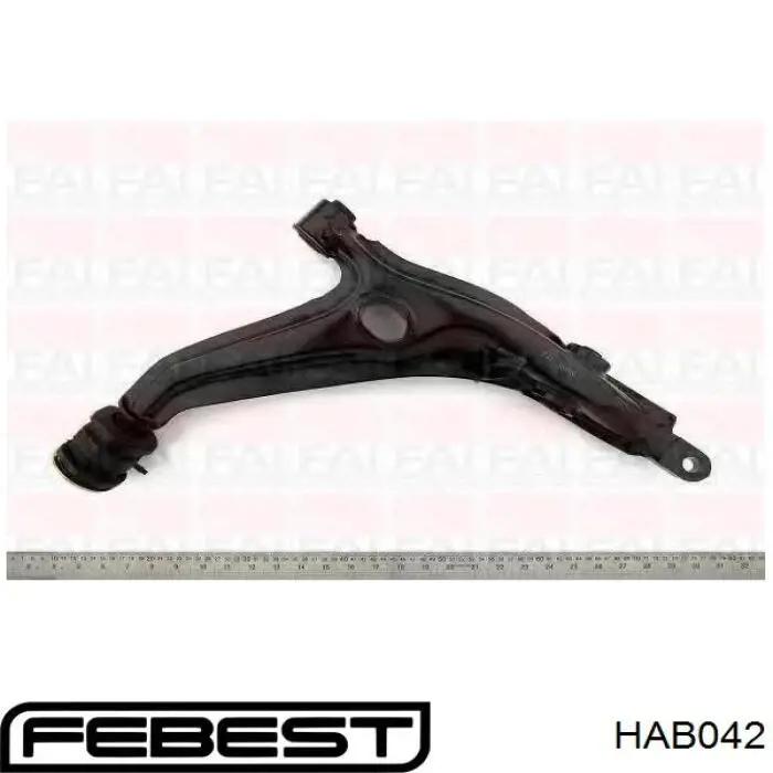 HAB042 Febest Сайлентблок нижнего переднего рычага