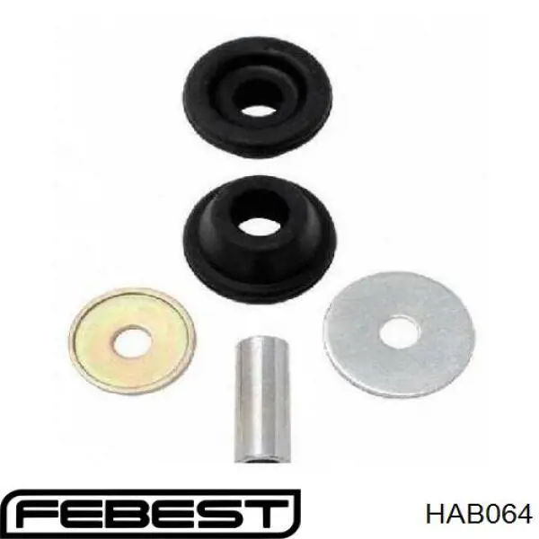 Сайлентблок амортизатора заднего Febest HAB064