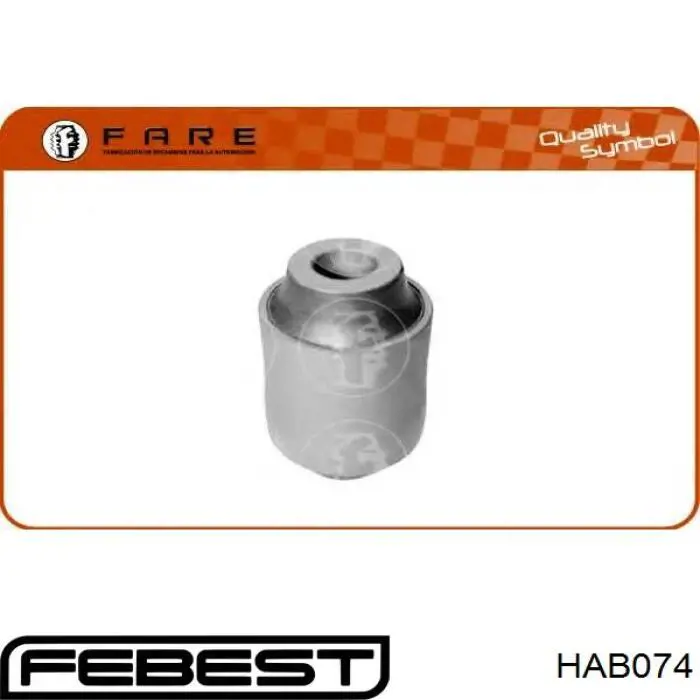 HAB074 Febest Сайлентблок задней тяги