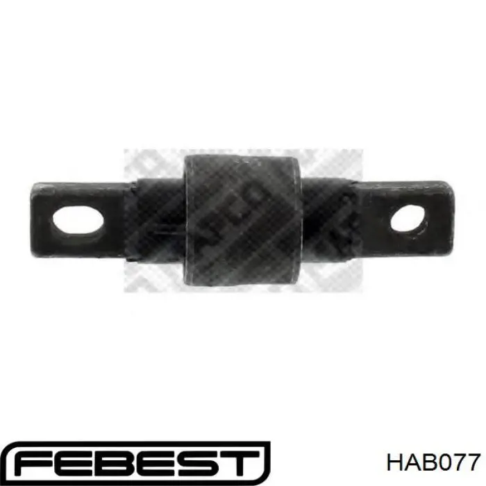 Наружный сайлентблок заднего поперечного рычага  Febest HAB077