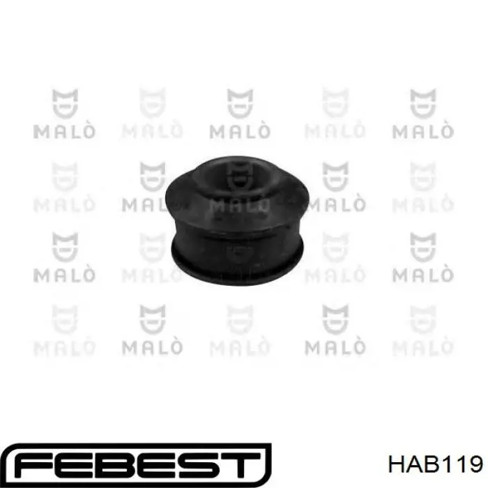 Купить HAB119 Febest Сайлентблок тяги поперечной (задней подвески)