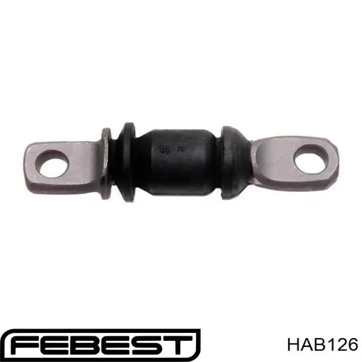 Сайлентблок заднего продольного нижнего рычага Febest HAB126 цена, от 27.27 USD