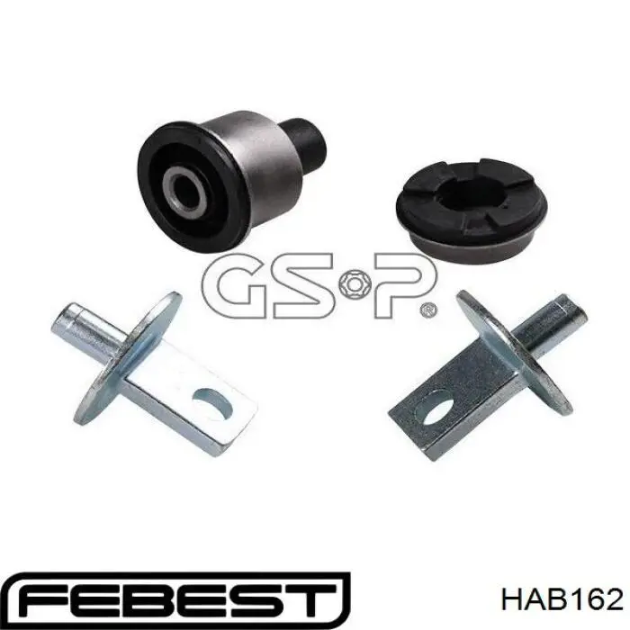 Сайлентблок заднего нижнего рычага Febest HAB162