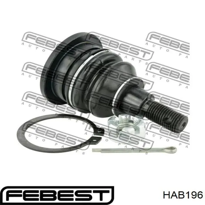 Сайлентблок заднего верхнего рычага HAB196 Febest