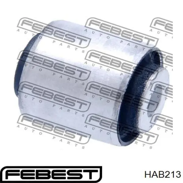 HAB213 Febest сайлентблок тяги поперечной (задней подвески)