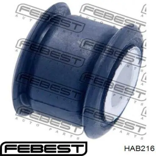 Сайлентблок крепления рулевой рейки FEBEST HAB216