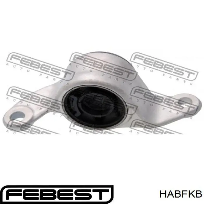 Купить HABFKB Febest Сайлентблок нижний передней подвески