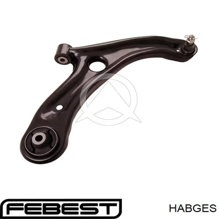 Сайлентблок переднего нижнего рычага Febest HABGES