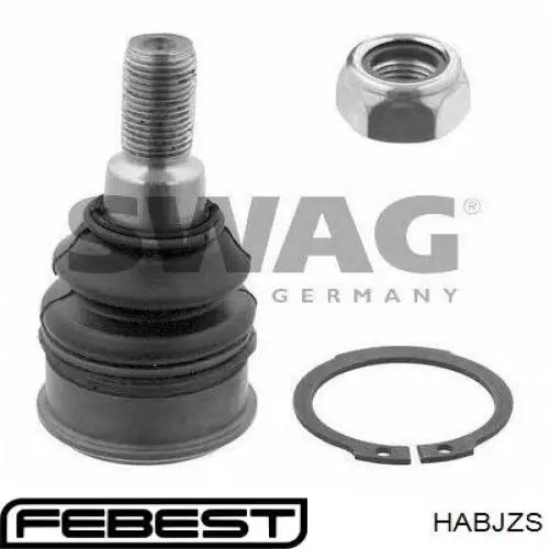 Сайлентблок передней подвески Febest HABJZS цена, от 4.01 USD