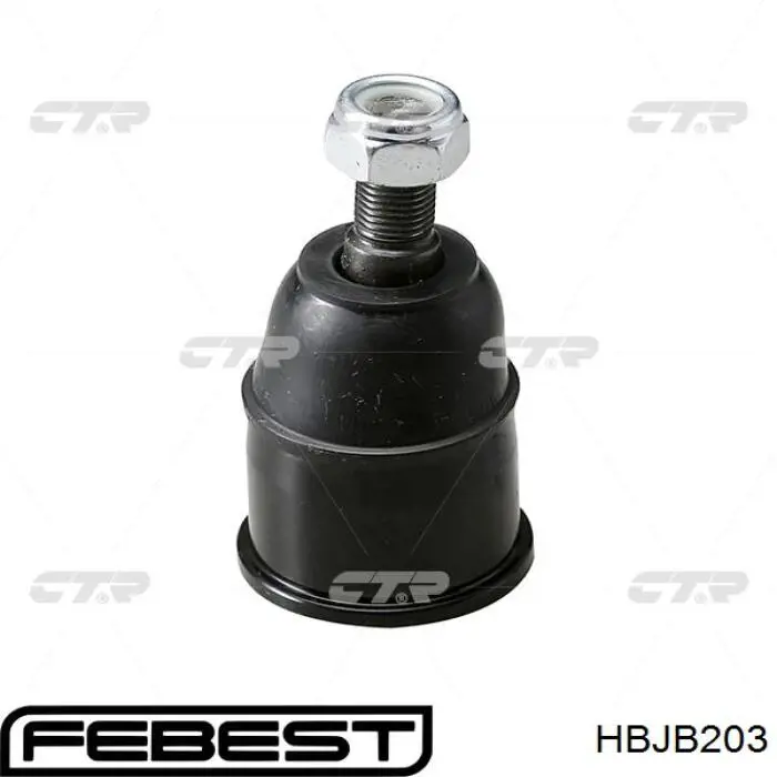 HBJB203 Febest Палец шаровой нижний