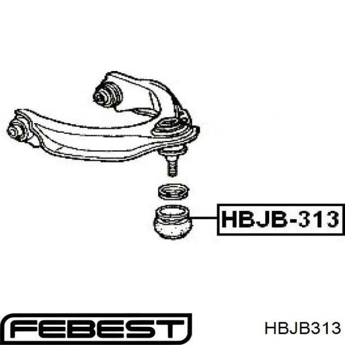 HBJB-313 Febest пыльник опоры шаровой верхней