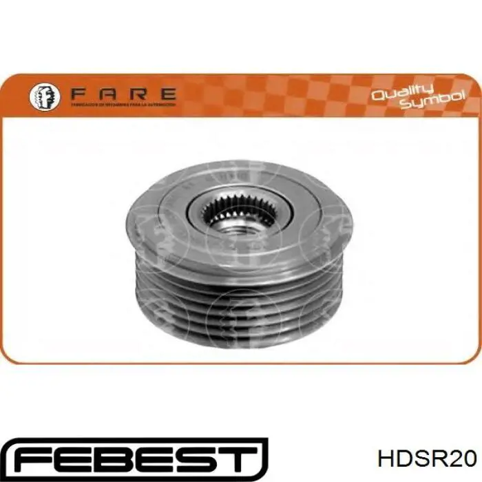 Купить HDSR20 Febest Шкив-демпфер коленвала