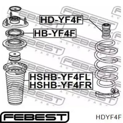 Буфер (отбойник) амортизатора переднего HDYF4F Febest