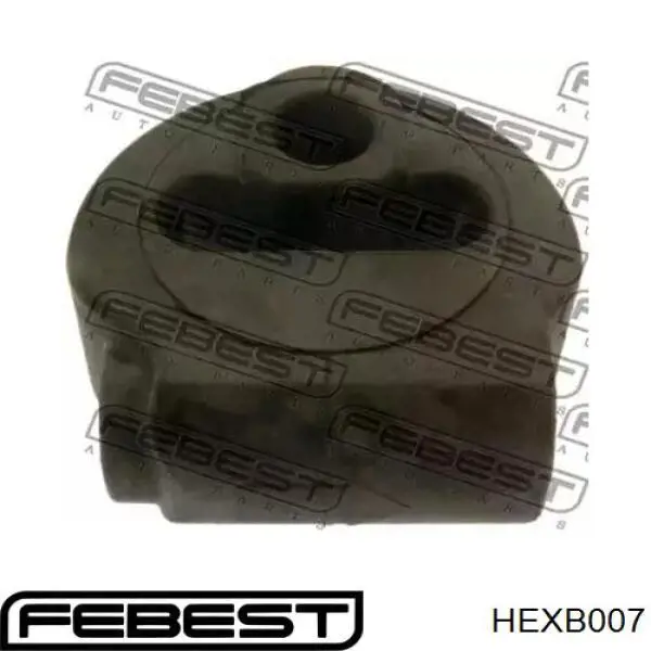 Подушка крепления глушителя Febest HEXB007