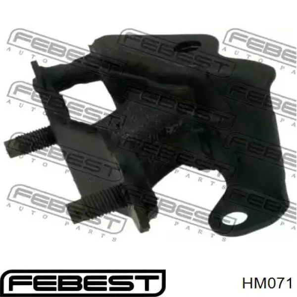Подушка (опора) двигателя левая передняя HM071 Febest