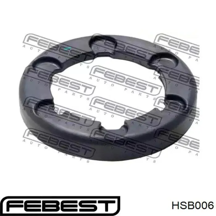 Проставка (резиновое кольцо) пружины передней верхняя Febest HSB006