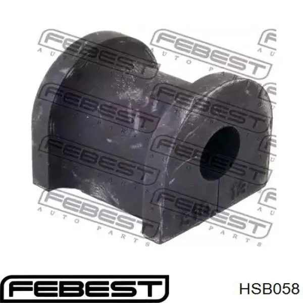 HSB058 Febest втулка стабилизатора заднего